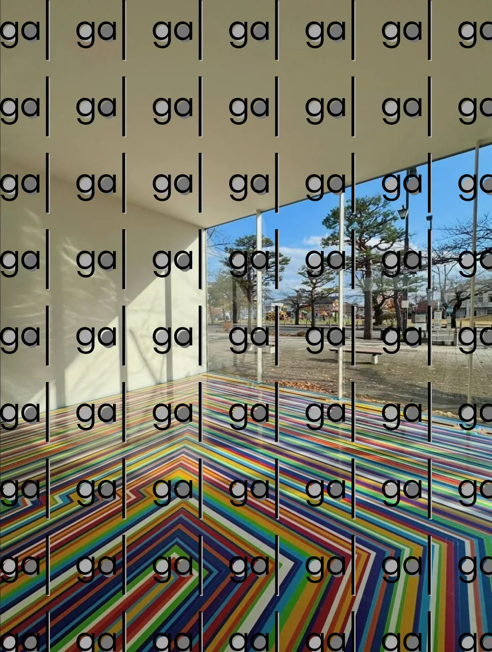 Интерьер радуга